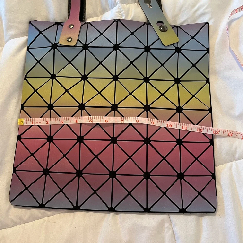 Geometric Holographic Tote - Picture 8 of 9